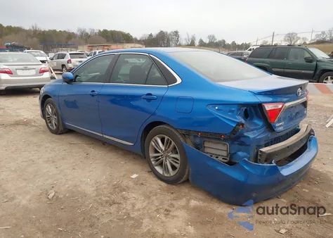 2017 Toyota Camry Se из США, поврежденный, VIN 4T1BF1FK8HU806724